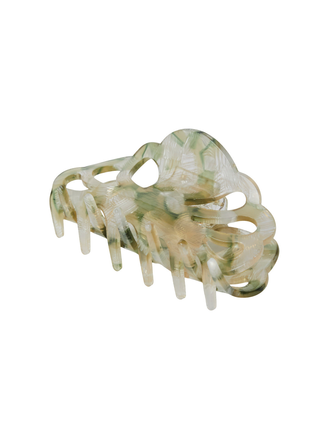 PCJAMILA Hairclip - Deep Lichen Green